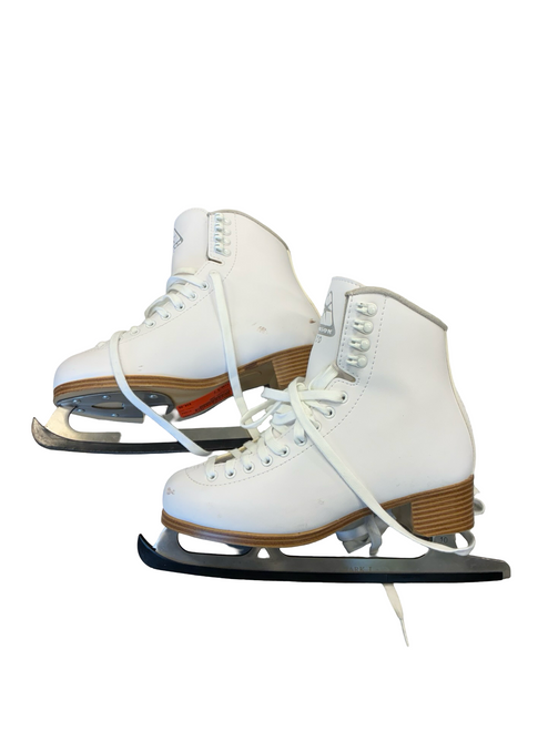 Vist Large View of Product Image Which is Used Jackson 200 WomensFigure Skate White Senior 7