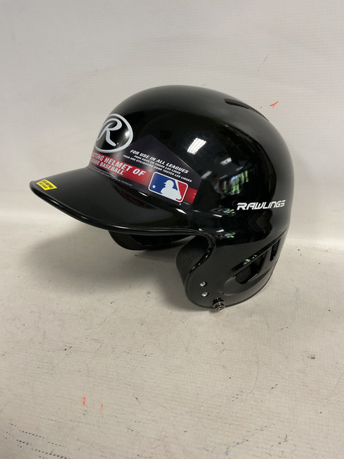 Vist Large View of Product Image Which is Used Rawlings MLB TEE BALL HELMET Batting Helmet No Mask Black XS