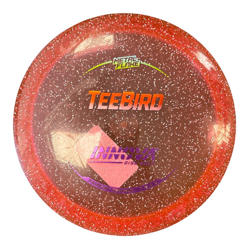 Vist Large View of Product Image Which is Used Innova TEEBIRD Disc Golf Driver Red 174g