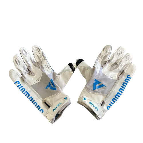 Vist Large View of Product Image Which is Used RIVEL CHAMPIONS GLOVES FB Gloves White MD