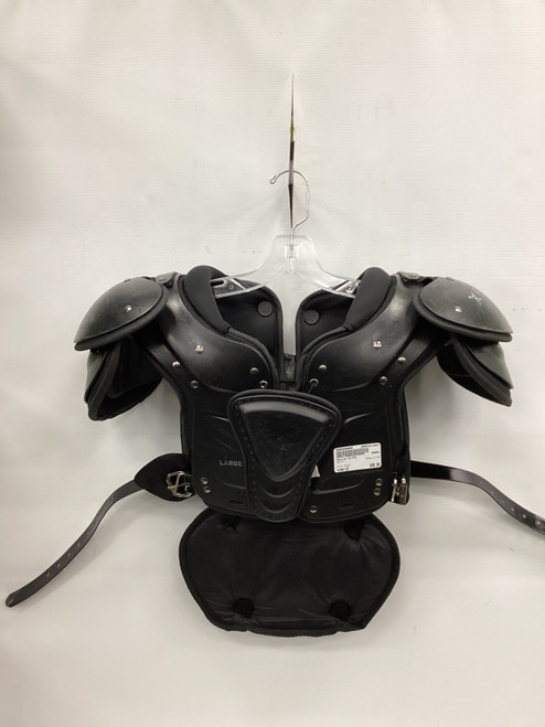 Vist Large View of Product Image Which is Used Xenith FLYTE FB Shoulder Pads Black LG