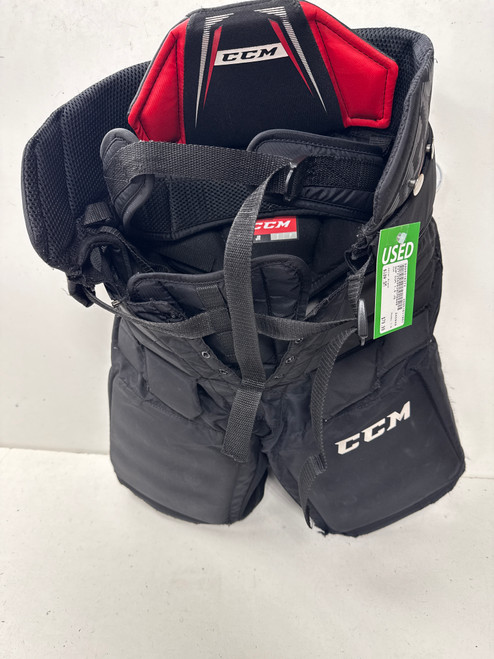 Vist Large View of Product Image Which is Used CCM 1.5 Junior Goalie Pant Black SM