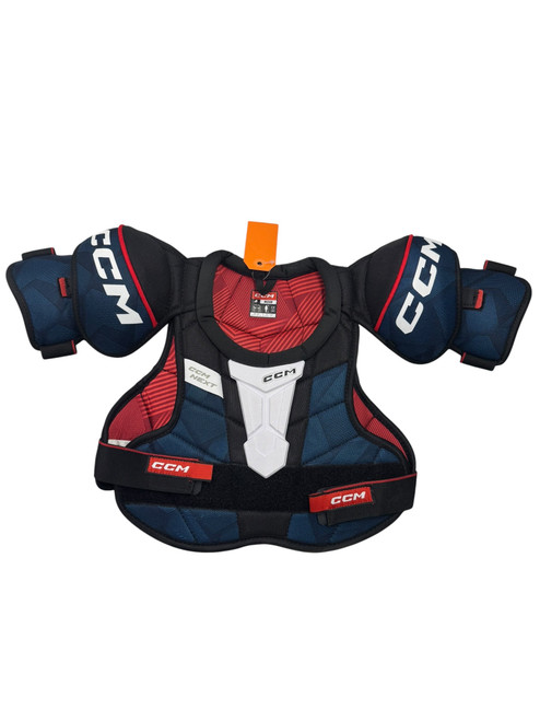 Vist Large View of Product Image Which is Used CCM NEXT SP Junior Shoulder Pads MD