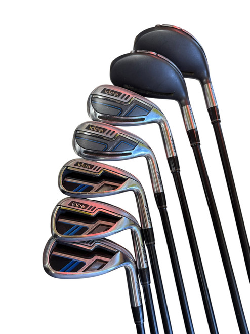 Vist Large View of Product Image Which is Used Adams IDEA NO 9 IRON Mens Iron Set RH 4I-PW