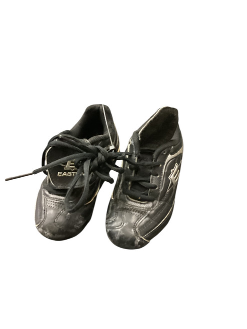 Vist Large View of Product Image Which is Used Easton BASEBALL CLEATS BB/SB Cleats Black Youth 11.0