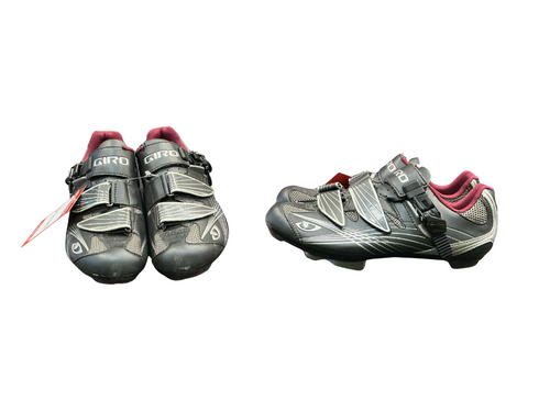 Vist Large View of Product Image Which is Used Giro Bike Shoes Adult Black Senior 8.5