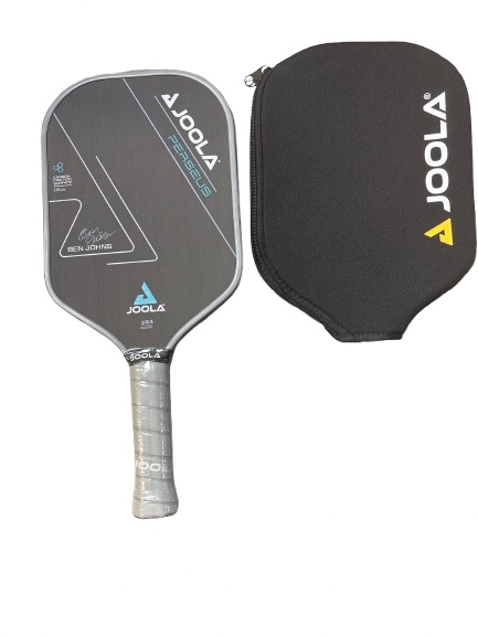 Vist Large View of Product Image Which is Used JOOLA PERSEUS 16MM Pickleball Racquet Grey