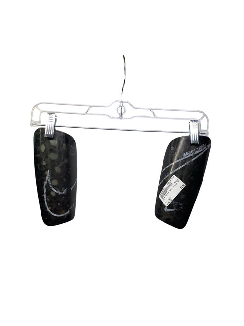 Vist Large View of Product Image Which is Used Nike Soccer Shin Guards Adult Black MD