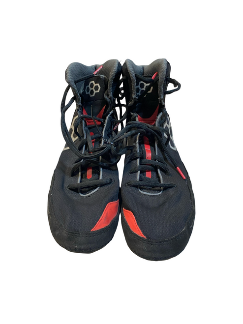 Vist Large View of Product Image Which is Used Wrestling Shoes Black Senior 9.5