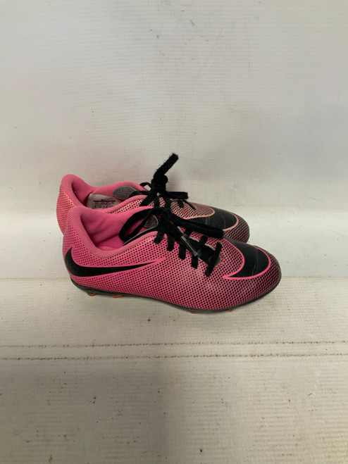 Vist Large View of Product Image Which is Used Nike Soccer Cleats Pink Youth 13.0