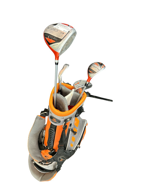 Vist Large View of Product Image Which is Used Cobra GO TIME 5-8 JRH SET Jr Package Set RH Orange 5 Piece