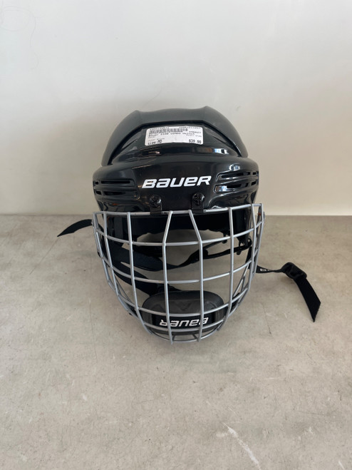 Vist Large View of Product Image Which is Used Bauer 2100 Helmet Cage Combo Black MD