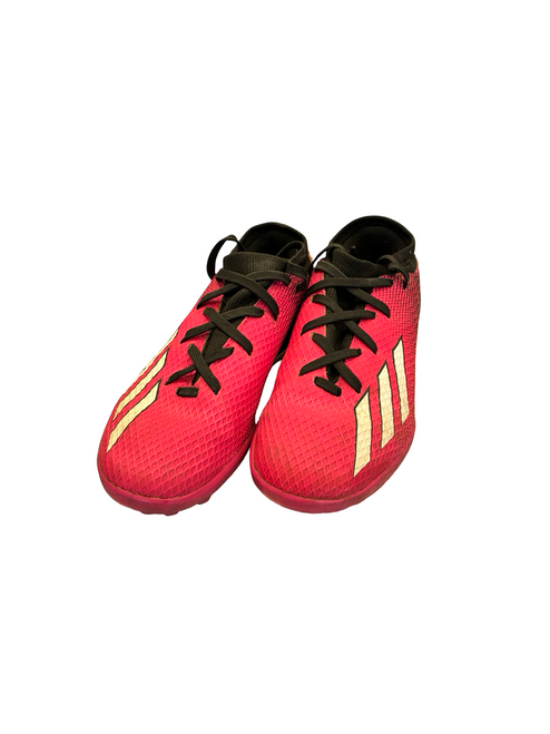 Vist Large View of Product Image Which is Used Adidas Soccer Turf Shoes Pink Junior 01