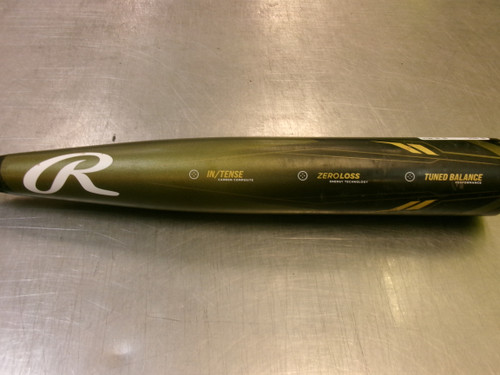 Vist Large View of Product Image Which is Used Rawlings ICON CARBON BB/SB High School -3 Bat 34"
