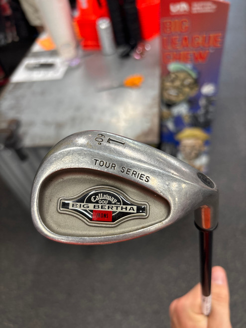 Vist Large View of Product Image Which is Used Callaway BIG BERTHA TOUR SERIES Golf Wedge Mens RH Lob Wedge