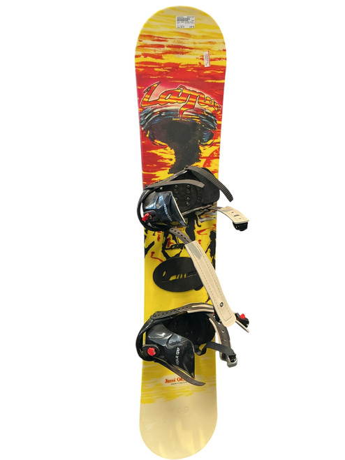 Vist Large View of Product Image Which is Used Lamar JUSSI OLSANEN Mens Board/Bindings Yellow 149 cm