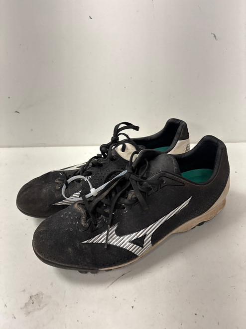 Vist Large View of Product Image Which is Used Mizuno WAVE LIGHTREVO BB/SB Cleats Black Senior 9