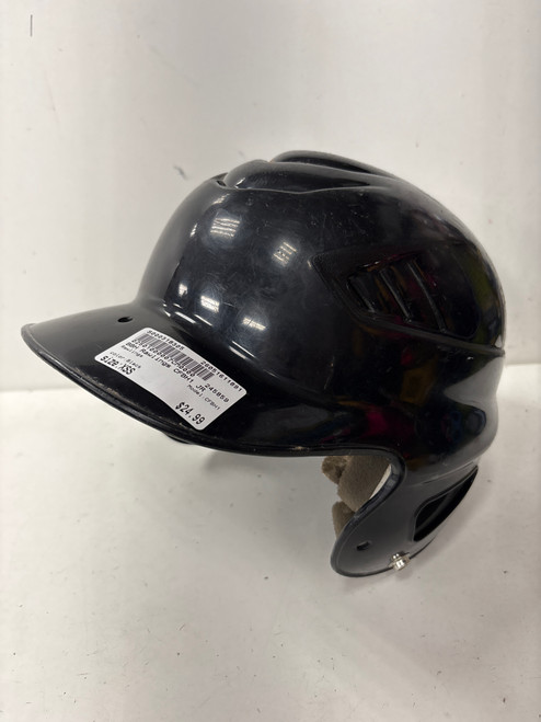 Vist Large View of Product Image Which is Used Rawlings CFBH1 Batting Helmet No Mask Black XS/S