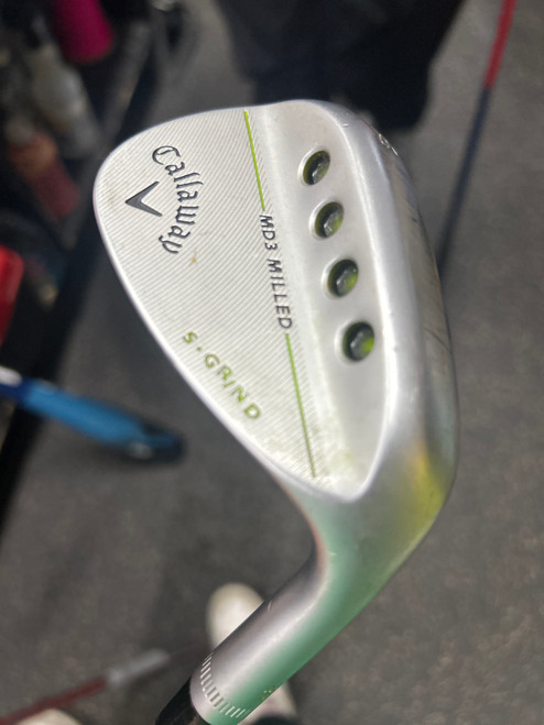 Vist Large View of Product Image Which is Used Callaway MD3 MILLED S GRIND Golf Wedge Mens RH 52 Degree