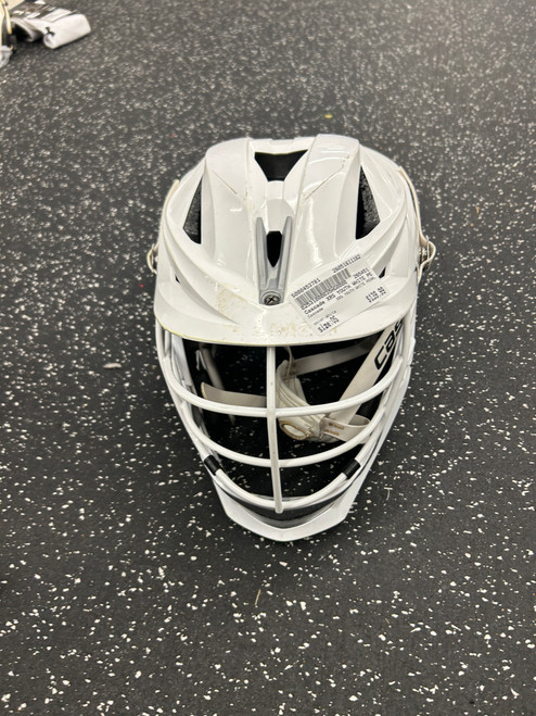 Vist Large View of Product Image Which is Used Cascade XRS YOUTH WHITE PEARL Lacrosse Helmet White One Size