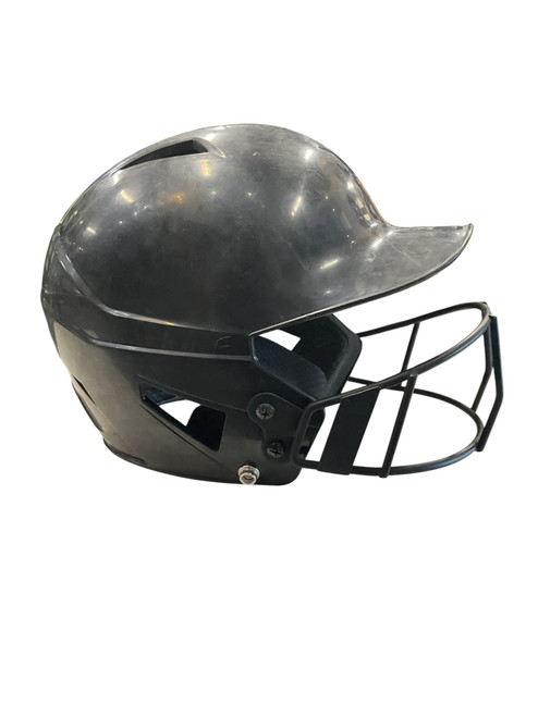Vist Large View of Product Image Which is Used Champro HX JR 6 1/2-7 Batting Helmet w/Mask Black MD