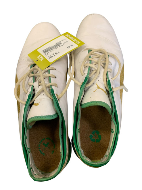 Vist Large View of Product Image Which is Used Puma Mens Golf Shoes White Senior 10.5
