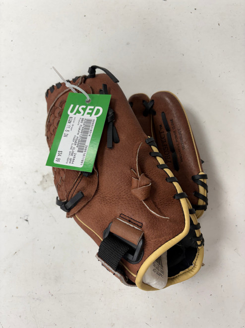 Vist Large View of Product Image Which is Used Mizuno POWER CLOSE GPP1150Y3 BB/SB Glove RH Throw Brown 11 1/2"