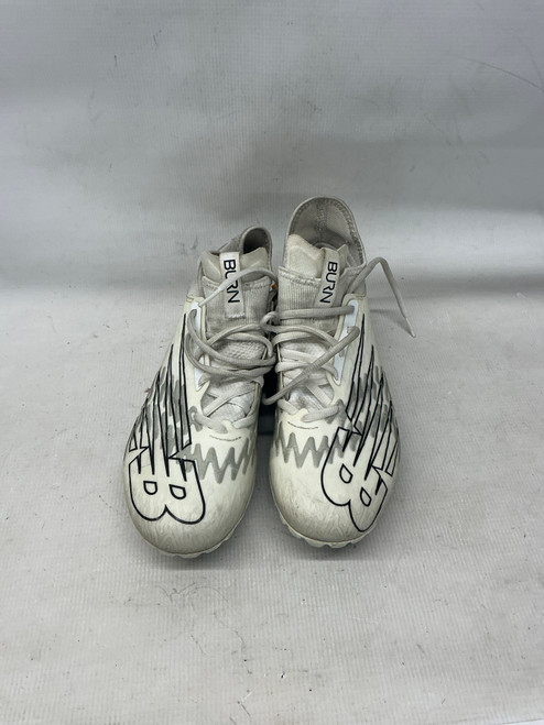 Vist Large View of Product Image Which is Used New Balance LAX Cleats Womens White Senior 8.5
