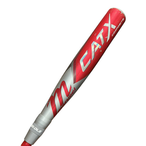 Vist Large View of Product Image Which is Used Marucci CAT X COMPOSITE High School -3 Bat 31"