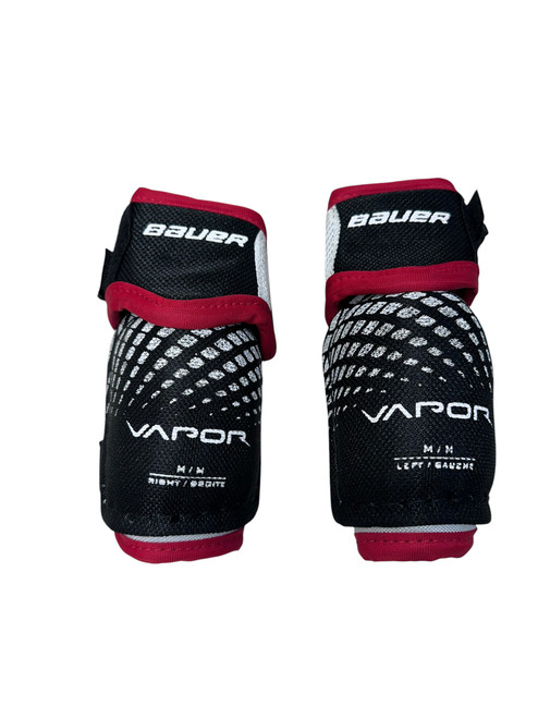 Vist Large View of Product Image Which is Used Bauer VAPOR Youth Elbow Pads MD