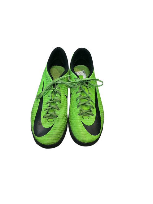 Vist Large View of Product Image Which is Used Nike Soccer Turf Shoes Green Senior 10
