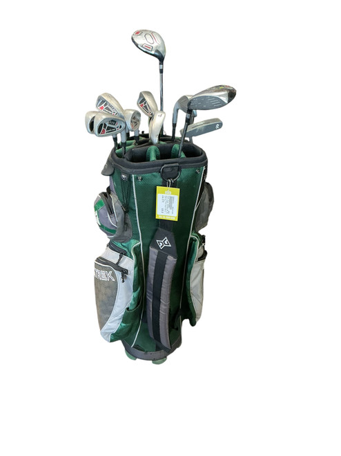 Vist Large View of Product Image Which is Used Turbo Power PACKAGE SET NO DRIVER NO 9IR Mens Package Set RH Green 10 Piece