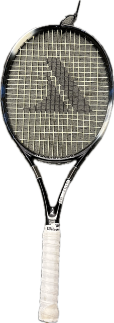 Vist Large View of Product Image Which is Used Pro Kennex TI MICRO LIGHT Adult Tennis Racquet Black 4 3/8"