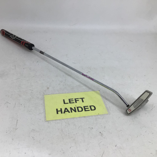 Vist Large View of Product Image Which is Used Odyssey 2 BALL WHITE STEEL 33.5 IN LH PUTTER Mens Putter LH