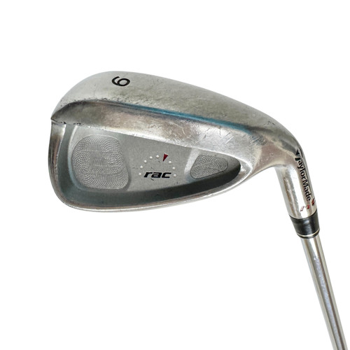 Vist Large View of Product Image Which is Used Taylormade RAC HT Men's RH 9 Iron Stiff Flex Steel Shaft