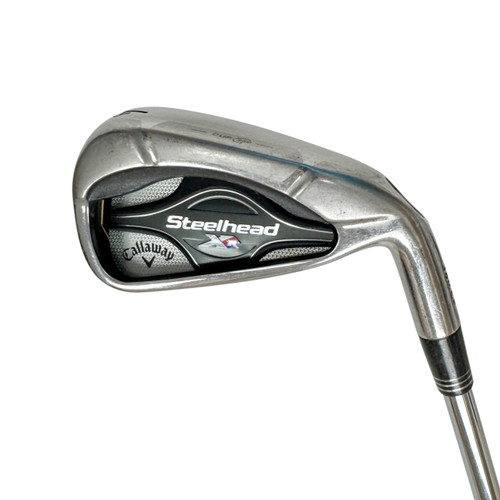 Vist Large View of Product Image Which is Used Callaway STEELHEAD XR Men's RH 4 Iron Steel Shaft