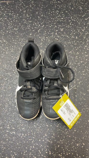 Vist Large View of Product Image Which is Used Nike BASEBALL CLEATS BB/SB Cleats Black Junior 04.5