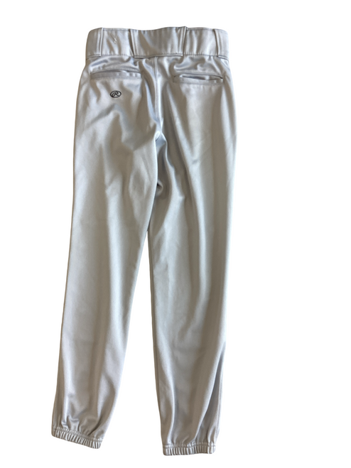 Vist Large View of Product Image Which is Used Rawlings BASEBALL PANTS BB/SB Pant Mens Grey SM