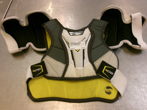 Vist Large View of Product Image Which is Used Bauer SUPREME S170 Youth Elbow Pads LG