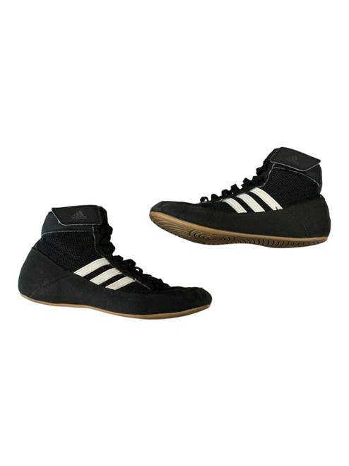 Vist Large View of Product Image Which is Used Adidas Wrestling Shoes Black Junior 02