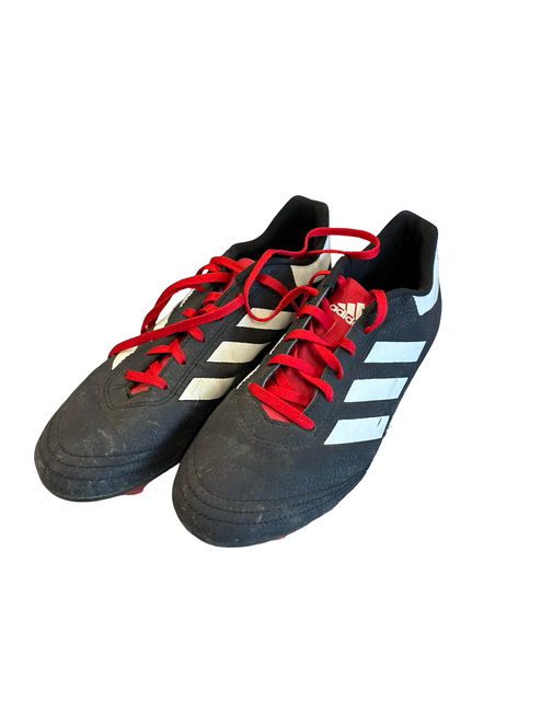 Vist Large View of Product Image Which is Used Adidas Soccer Cleats Black Senior 8.5