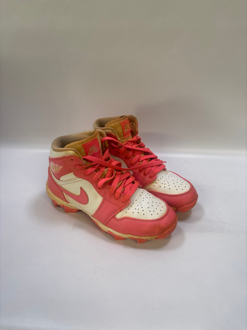 Vist Large View of Product Image Which is Used Nike AIR JORDAN PINK 5Y BB/SB Cleats Pink Senior 5