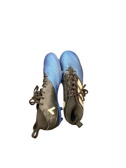 Vist Large View of Product Image Which is Used Adidas Adult FB Cleats Royal Blue Senior 10
