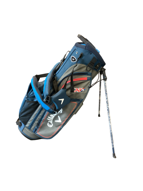 Vist Large View of Product Image Which is  Callaway XR Mens Stand Bag Navy Blue