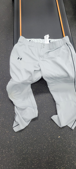 Vist Large View of Product Image Which is Used Under Armour XXL BASEBALL PANTS BB/SB Pant Mens Grey 2X