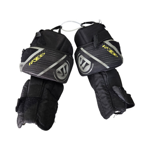Vist Large View of Product Image Which is Used Warrior RX3E+ JUNIOR KNEE PADS Goalie Accessory