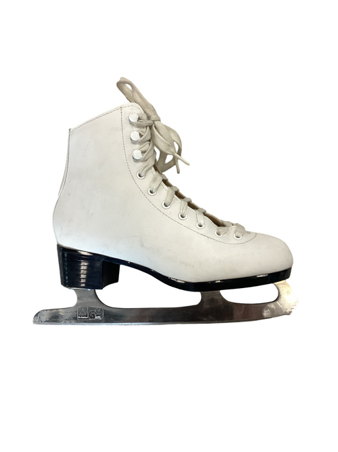 Vist Large View of Product Image Which is CHIMO TARA Womens Figure Skate White Senior 6