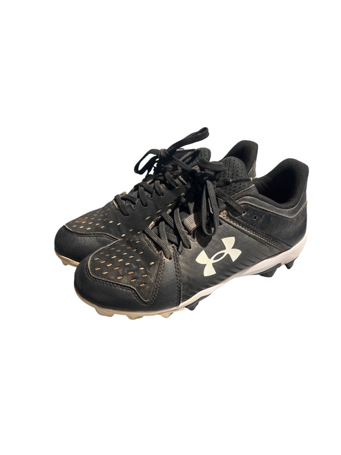 Vist Large View of Product Image Which is Used Under Armour BASEBALL BB/SB Cleats Black Junior 04