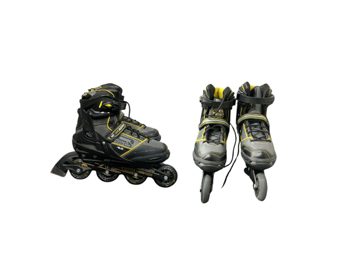 Vist Large View of Product Image Which is Used RollerDerby ELITE SERIES Q60 Senior Roller Quad Skates Black Senior 10
