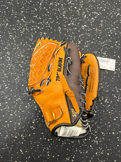 Vist Large View of Product Image Which is Used Mizuno MPR TG108P BB/SB Glove RH Throw Tan 10 3/4"